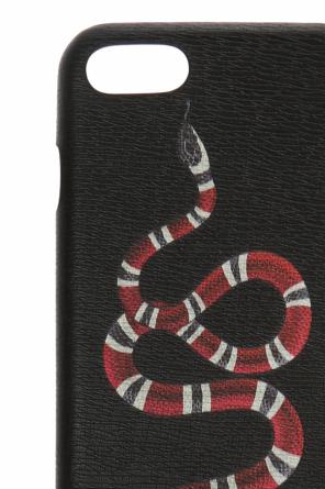 Iphone 8 case with snake motif, zdjęcie 2 Iphone 8 case with snake motif od Gucci